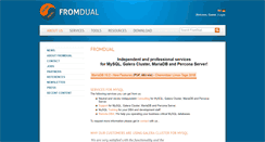 Desktop Screenshot of fromdual.com