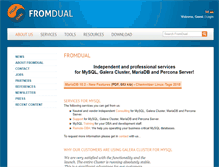 Tablet Screenshot of fromdual.com